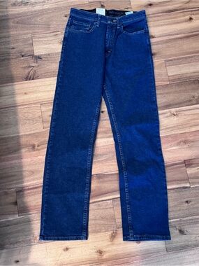 Wrangler Men's Blue Straight-Leg Jeans 30 X 32